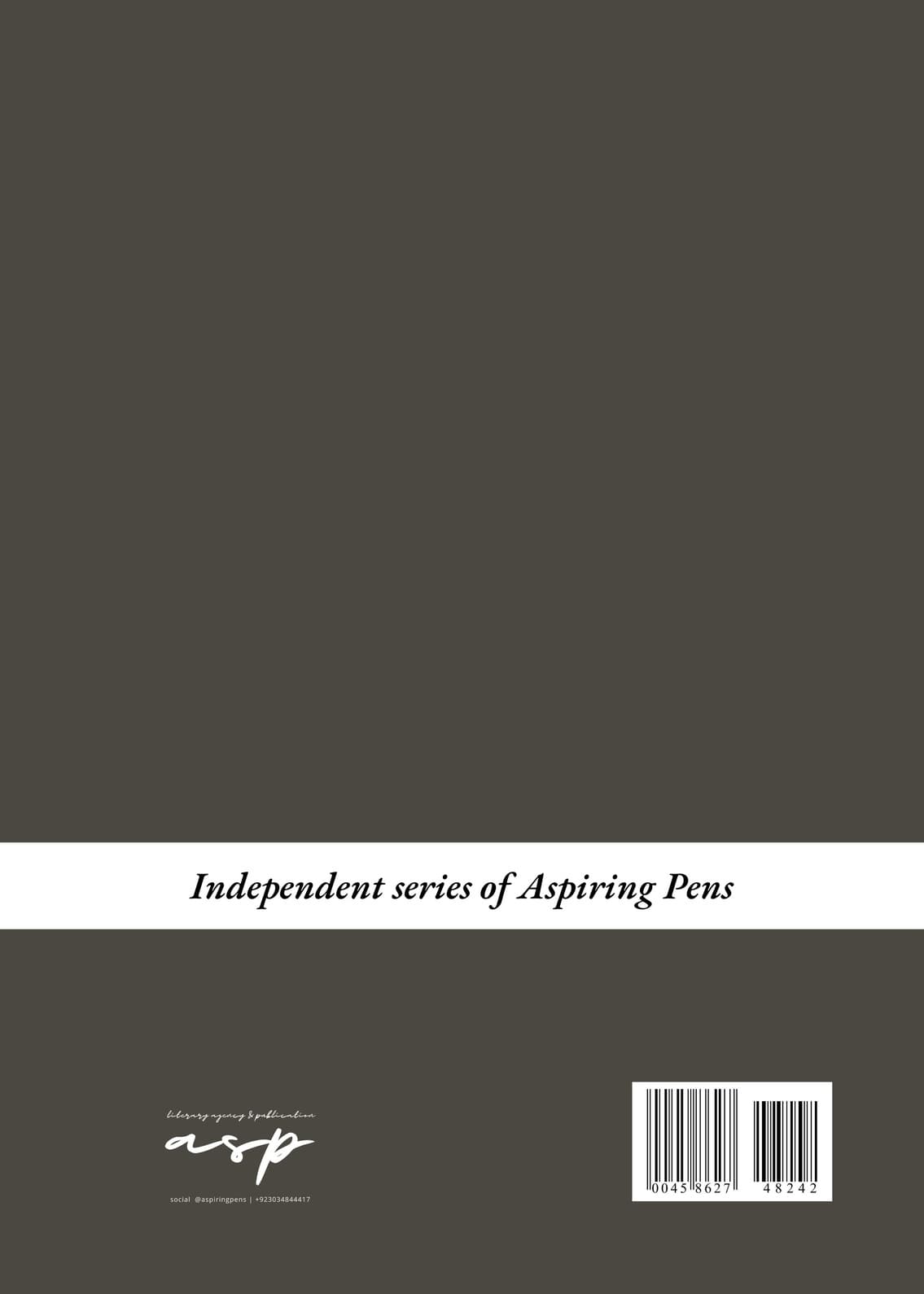 Poetry Collection - back cover