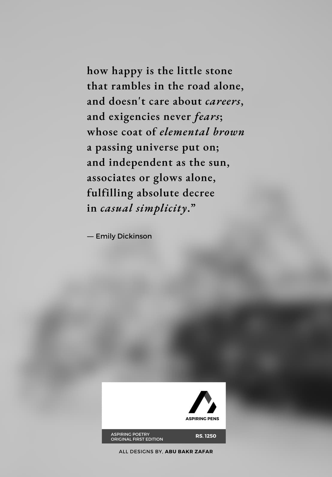 Scatter the Fog - back cover