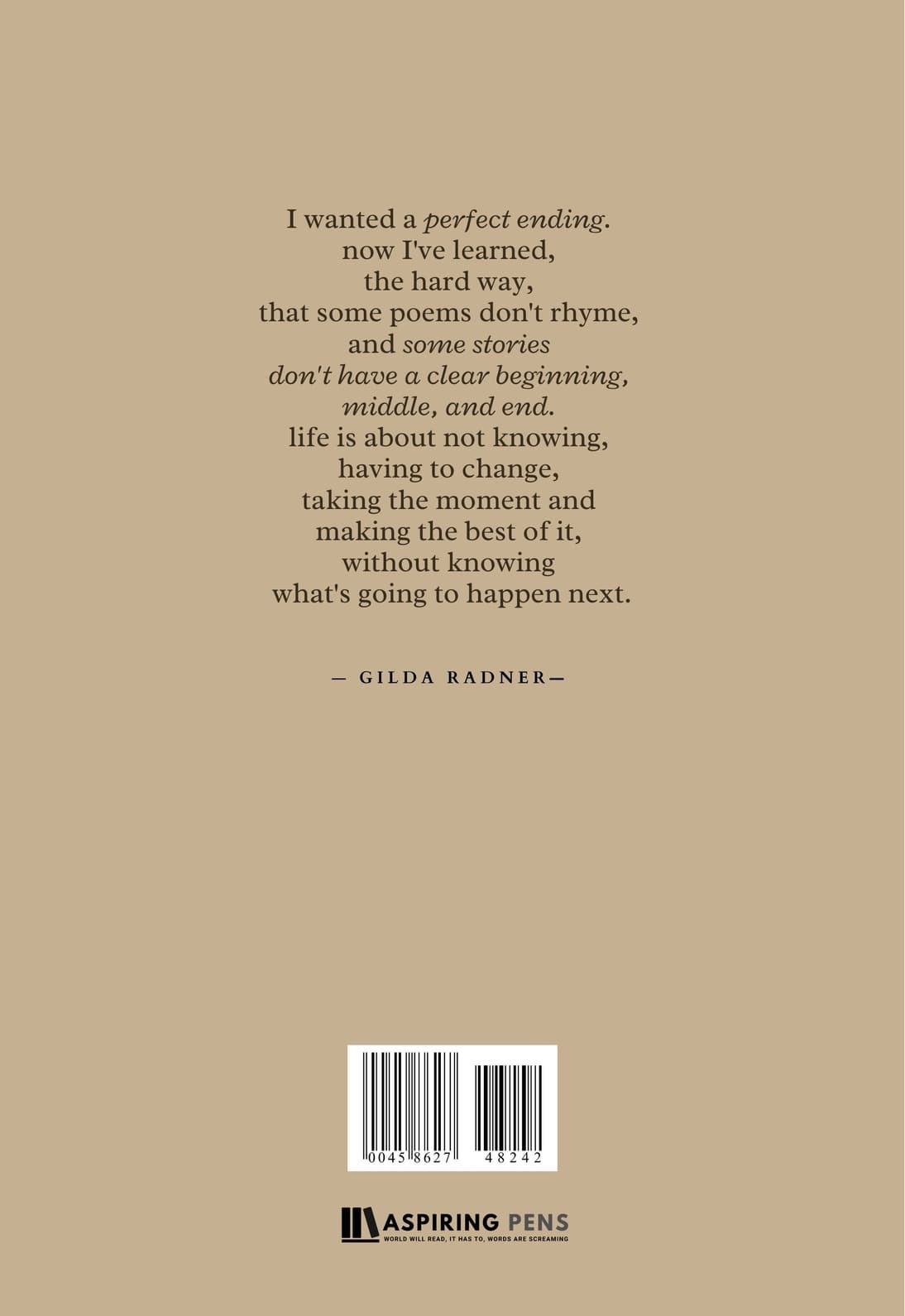 Uncertainty - back cover