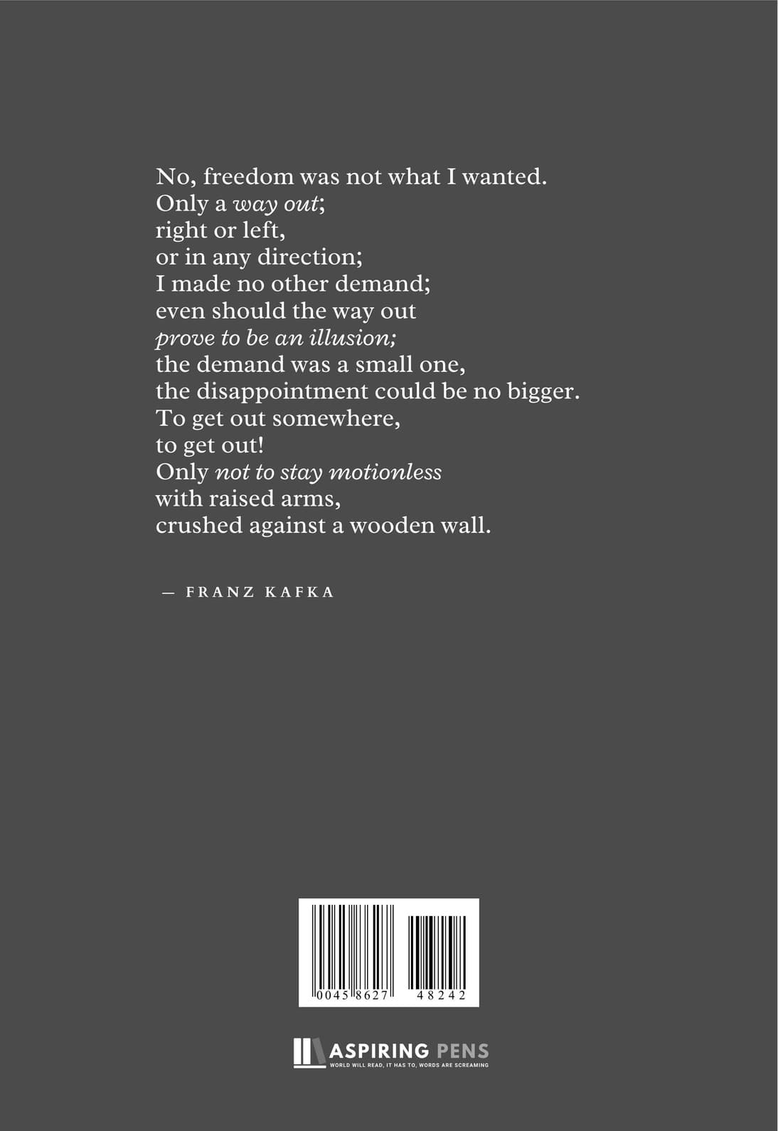 Way Out - back cover