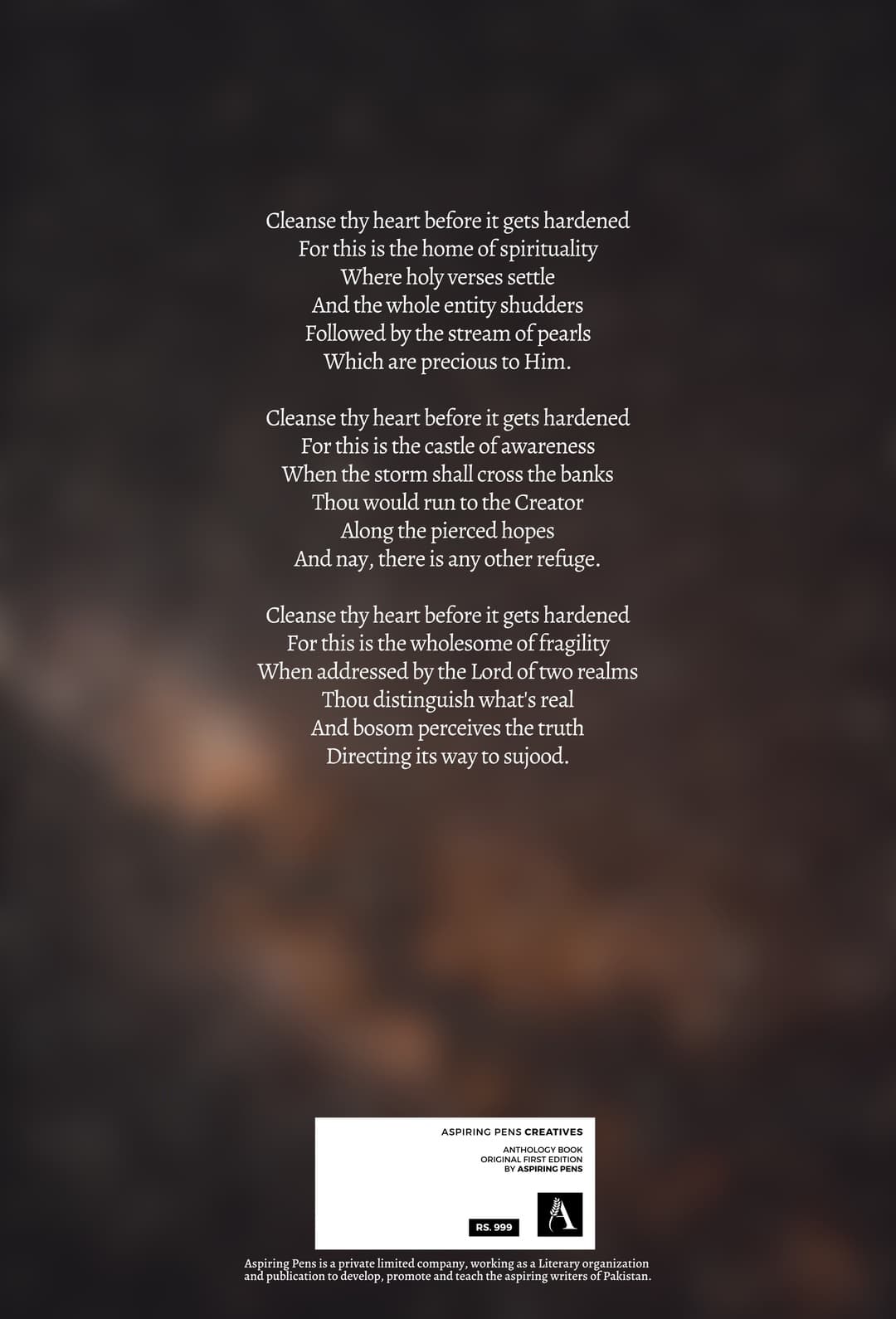 Exploring the within - back cover