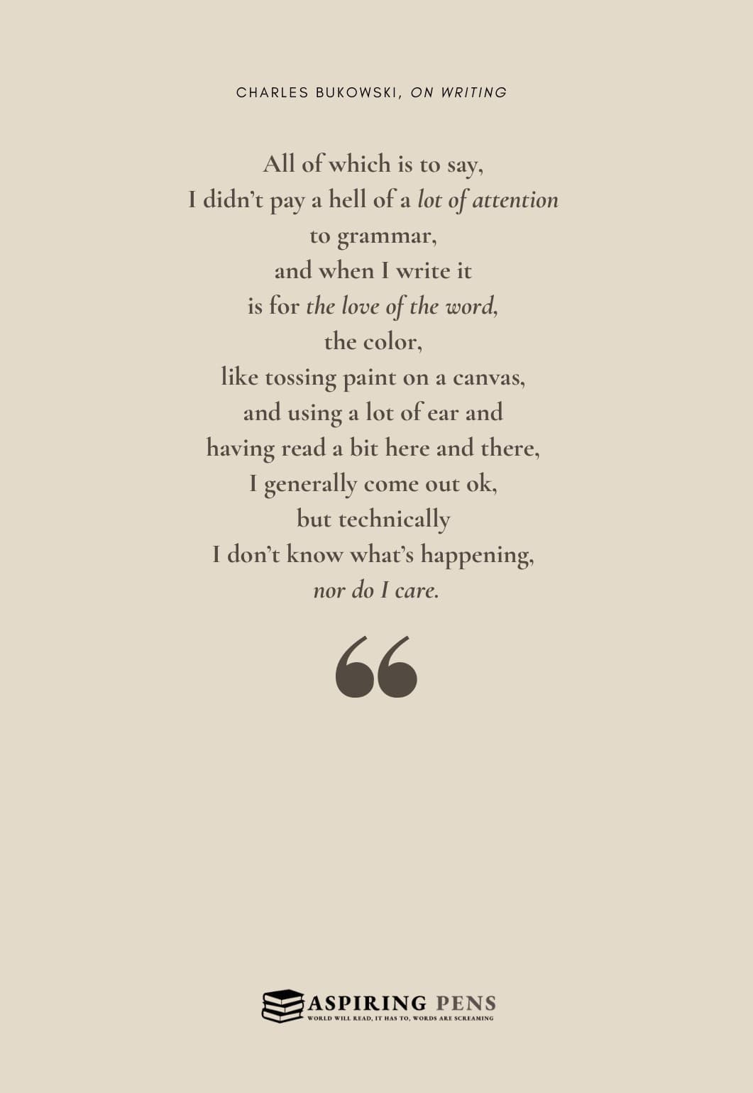 Modern Book of Poetry I - back cover