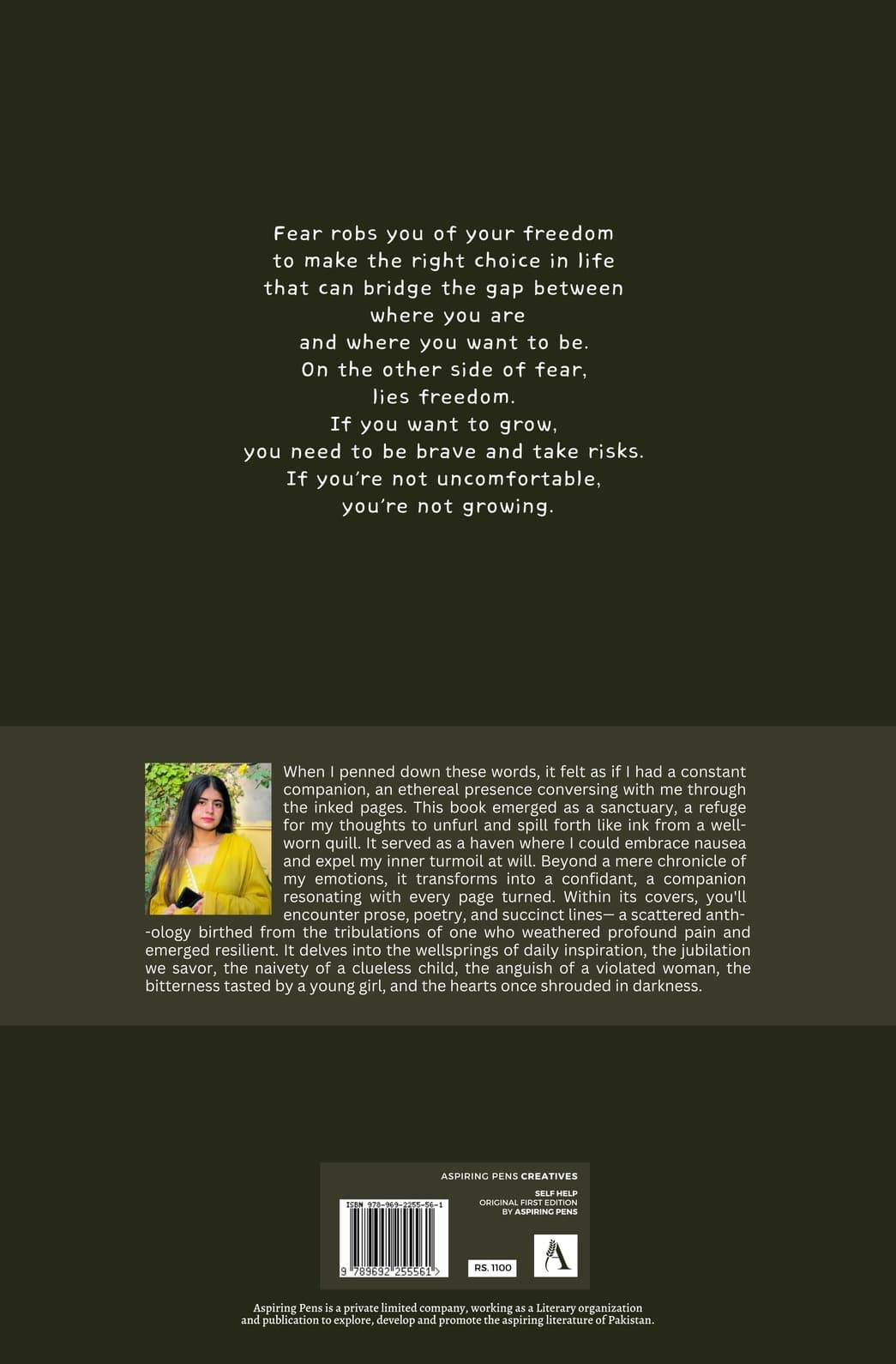 Fearless - back cover