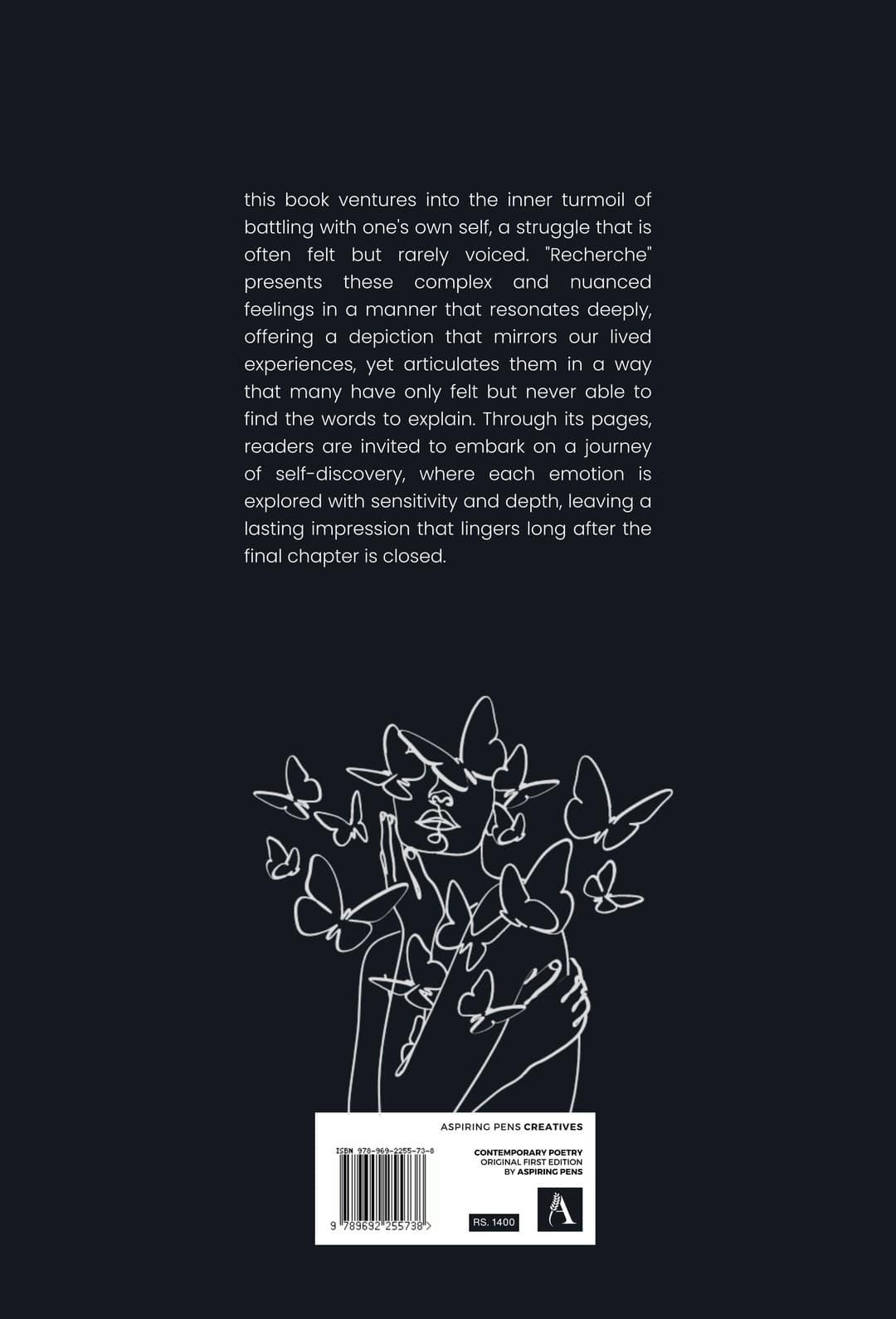 Recherchè - back cover