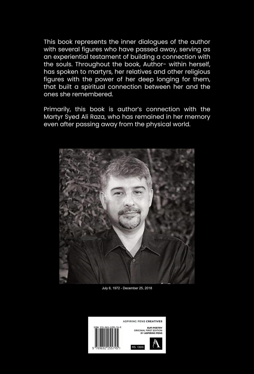 Sun of Hope - back cover
